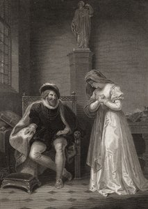 Angelo og Isabella, gravert av W.C. Wilson, fra 